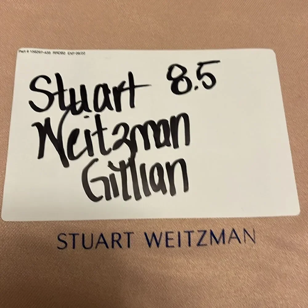 NWT Stuart Weitzman/Dust Bag Gillian Over-The-Knee Suede Boots Size 8.5B $795
